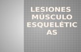 Lesiones musculoesqueleticas