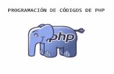 Programación de codigos de php