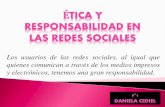 Ética y responsabilidad en las redes sociales