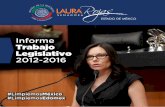 Informe Trabajo Legislativo 2012 - 2016