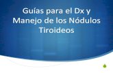 Guías para el dx y manejo de los nódulos tiroideos