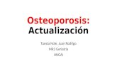Osteoporosis: Actualizacion