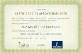 Certificado Curso SEO y Redes Sociales en el ámbito empresarial