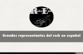 Grandes representantes del rock en español