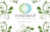 Voxpopuli company credentials V