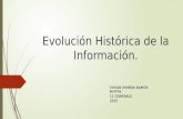 Evolución histórica de la informacion