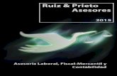 Servicios de asesoría laboral y fiscal-mercanti en "Ruiz & Prieto Asesores"