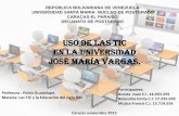 Las tic en la Universidad José María Vargas