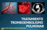 Tratamiento tromboembolia pulmonar