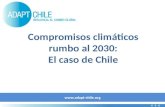 WEBINAR Compromisos climáticos - INDC de Chile