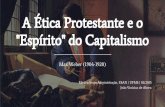A Ética Protestante e o "Espírito" do Capitalismo