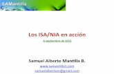 Los ISA/NIA en acción