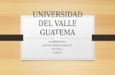 Universidad del valle guatema