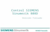 Siemens 808 d fresadora