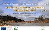 Planes de Gestión de Espacios Red Natura 2000. Córdoba.