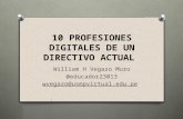 10 profesiones digitales de un directivo actual