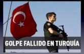 Intento Golpe de Estado en Turquia
