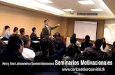 Seminarios Motivacionales | Empresas Perú