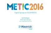 Metic 2016 - Digital Signage en escaparates
