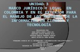 Marco Juridico y legal en Colombia y el exterior para recursos de información en ciencia y tecnología