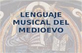 Estructuras del lenguaje musical medieval