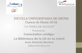 Conectados contigo: la Biblioteca de la Universidad de Sevilla en tu móvil