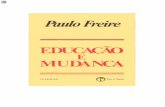 Paulo Freire educacao e mudanca