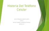 Historia del teléfono celular