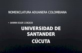 nomenclatura aduanera colombiana