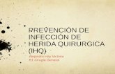 Prevención Infección de Herida Quirurgica