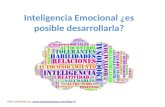 Inteligencia emocional ¿se puede desarrollar?