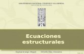 Ecuaciones estructurales