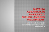 Natalia albarracin y nichol andres