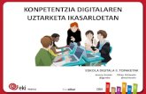 EKI digitala - Konpetentzia digitala ikasarloetan