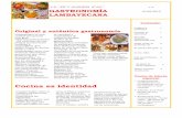 Boletín - Gastronomía Lambayecana