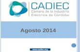 Presentacion CADIEC en la legislatura de Córdoba