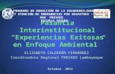 Pasantía interinstitucional Lambayeque - 2014