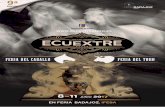 Carpeta Comercial ECUEXTRE 2017 - IX FERIA DEL CABALLO Y DEL TORO