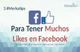 Cómo tener muchos likes en Facebook - 3#MerkaTips | Publicidad en Morelia