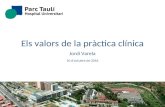 Conferència Gestió Clínica a l'Hospital parc Taulí de Sabadell