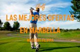 Las mejores ofertas de golf en marbella en greenlife golf - Massimo Filippa