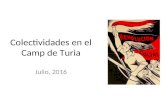 Miguel Navarré: Colectividades en Camp de Túria. 80 aniversari Revolució Social