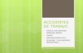 Accidentes de trabajo Diego Vargas, U ECCI