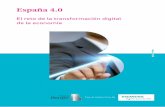 España 4.0, el reto de la transformación digital de la economía española