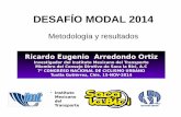 Desafío Modal 2014_Metodología y resultados