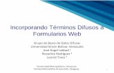 INCORPORANDO TÉRMINOS DIFUSOS A FORMULARIOS WEB