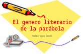 El genero literario de la parabola