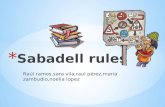Sabadell rules