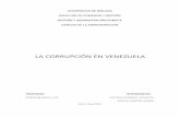Corrupción en Venezuela.