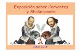 Exposición Cervantes y Shakespeare